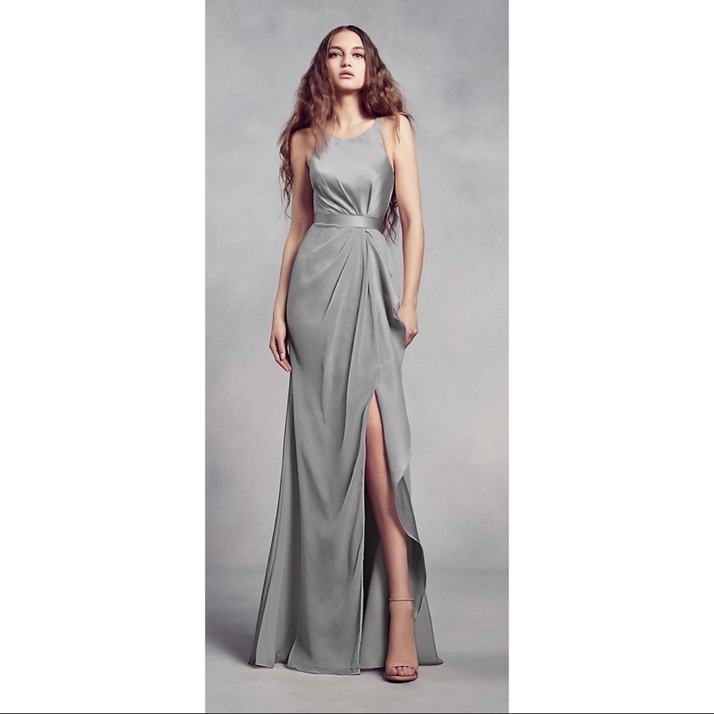 Vera Wang Bridesmaid Dress in Mercury
